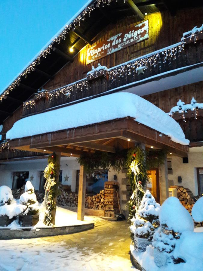 Hotel Le Caprice Des Neiges Crest-Voland Exterior foto